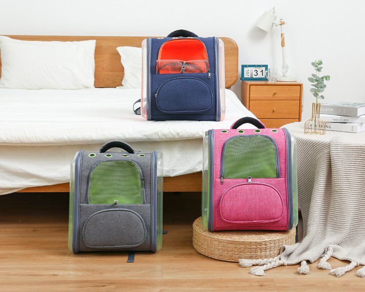 Transparent Window Pet Backpack