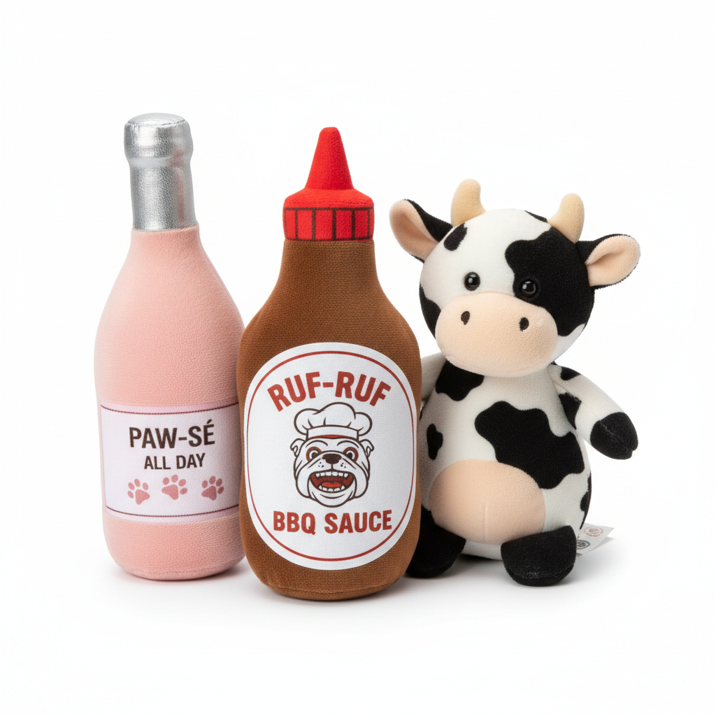 Squeaky Plush Bundle